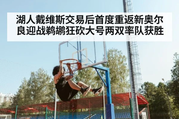 湖人戴维斯交易后首度重返新奥尔良迎战鹈鹕狂砍大号两双率队获胜